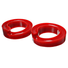 Load image into Gallery viewer, Energy Suspension 1in Lift Isolator Set - Red Bushing Kits Energy Suspension
