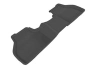 3D MAXpider 2011-2018 BMW X3/X4 F25/F26 Kagu 2nd Row Floormats - Black Floor Mats - Rubber 3D MAXpider   