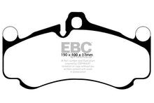 Load image into Gallery viewer, EBC 10-12 Porsche 911 (997) (Cast Iron Rotor only) 3.8 GT3 Yellowstuff Front Brake Pads Brake Pads - Performance EBC   
