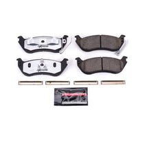 Load image into Gallery viewer, Power Stop 06-10 Ford Explorer Rear Z36 Truck &amp; Tow Brake Pads w/Hardware Brake Pads - Performance PowerStop   
