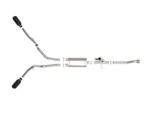 Load image into Gallery viewer, aFe Gemini XV 3in 304 SS Cat-Back Exhaust 2021 Ford F-150 V6 2.7L/3.5L (tt)/V8 5.0L w/ CO Black Tips Catback aFe
