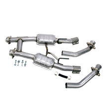 Load image into Gallery viewer, BBK 86-93 Mustang 5.0 High Flow H Pipe With Catalytic Converters - 2-1/2 Downpipe Back BBK
