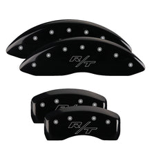 Load image into Gallery viewer, MGP 4 Caliper Covers Engraved Front &amp; Rear MGP Black finish silver ch Caliper Covers MGP
