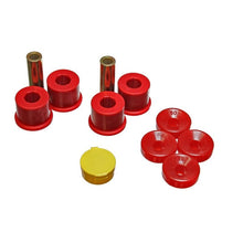 Load image into Gallery viewer, Energy Suspension 99-00 Honda Civic Si Red Front Shock Bushing Set Bushing Kits Energy Suspension
