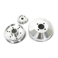 Load image into Gallery viewer, BBK 96-01 Mustang 4.6 GT Cobra Underdrive Pulley Kit - Lightweight CNC Billet Aluminum (3pc) Pulleys - Crank, Underdrive BBK
