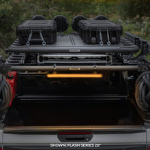 Load image into Gallery viewer, Go Rhino Xplor Flash Series Sgl Multi Function LED Light Bar (Track Mount) 30in. - Blk Light Bars &amp; Cubes Go Rhino   
