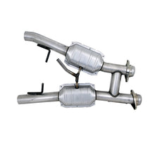 Load image into Gallery viewer, BBK 94-95 Mustang 5.0 High Flow H Pipe With Catalytic Converters - 2-1/2 Downpipe Back BBK
