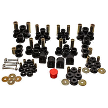 Load image into Gallery viewer, Energy Suspension 99-04 Ford F-250 4WD Superduty Black Hyper-flex Master Bushing Set Bushings - Full Vehicle Kits Energy Suspension
