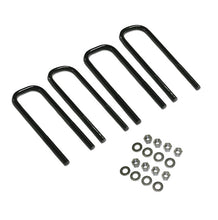 Load image into Gallery viewer, Superlift U-Bolt 4 Pack 9/16x3x105 Large Radius w/ Hardware Bolts Superlift
