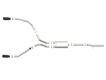 Load image into Gallery viewer, aFe Apollo GT Series 3 IN 409 SS Cat-Back Exhaust System w/ Black Tip GM Sierra 1500 09-18 Catback aFe
