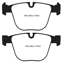 Load image into Gallery viewer, EBC 10+ BMW 535i 3.0 Twin Turbo GT (F07) Greenstuff Rear Brake Pads Brake Pads - Performance EBC   
