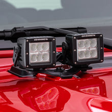 Load image into Gallery viewer, Go Rhino 18-20 Jeep Wrangler JL/JLU/Gladiator JT Light Mount - Two 3in Cubes Light Mounts Go Rhino
