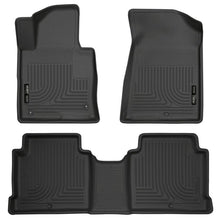 Load image into Gallery viewer, Husky Liners 2015 Hyundai Sonata Weatherbeater Black Front &amp; 2nd Seat Floor Liners Floor Mats - Rubber Husky Liners
