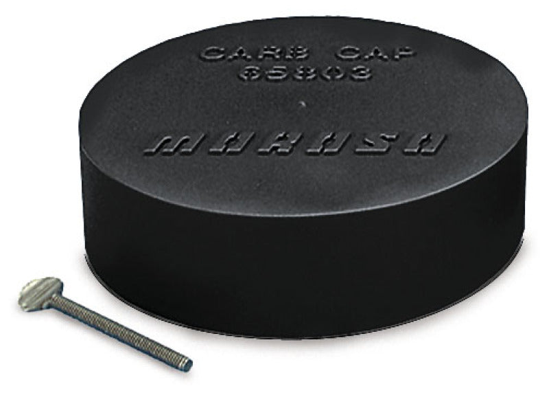 Moroso Carburetor Cap - Holley 4500 - 7-5/16in Diameter Neck - High Impact Plastic Radiator Caps Moroso