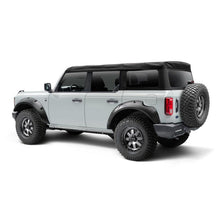 Load image into Gallery viewer, Bushwacker 2021+ Ford Bronco 4-Door Pocket Style Flares 4pc - Black Fender Flares Bushwacker
