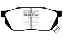 Load image into Gallery viewer, EBC 84-87 Honda Civic CRX 1.5 DX Ultimax2 Front Brake Pads Brake Pads - OE EBC   
