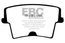 Load image into Gallery viewer, EBC 05-10 Chrysler 300C 5.7 Yellowstuff Rear Brake Pads Brake Pads - Performance EBC   
