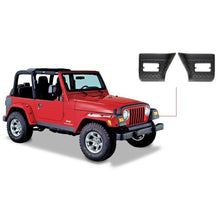Load image into Gallery viewer, Bushwacker 97-06 Jeep Wrangler Trail Armor Front Corners - Black Body Armor &amp; Rock Rails Bushwacker
