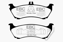 Load image into Gallery viewer, EBC 99-02 Mercedes-Benz M-Class (ML) ML320 3.2 Redstuff Rear Brake Pads Brake Pads - Performance EBC   
