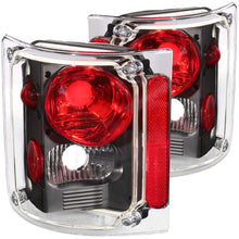 Load image into Gallery viewer, ANZO 1973-1987 Chevrolet C 10 Taillights Black Tail Lights ANZO

