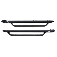 Rampage 2018-2019 Jeep Wrangler(JL) Unlimited Sport 4-Door Rock Rail - Black Side Steps Rampage