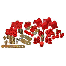 Load image into Gallery viewer, Energy Suspension 66-77 Ford Bronco 4WD (w/ 2 Deg C-Bushings) Red Hyper-Flex Master Bushing Set Bushing Kits Energy Suspension
