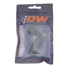 Load image into Gallery viewer, DeatschWerks 6AN Female Swivel 90-Degree Hose End PTFE (Incl 1 Olive Insert) - Anodized Matte Black Fittings DeatschWerks

