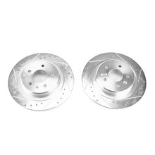 Load image into Gallery viewer, Power Stop 16-18 Buick Envision Rear Evolution Drilled &amp; Slotted Rotors - Pair Brake Rotors - Slot &amp; Drilled PowerStop
