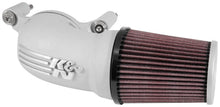 Load image into Gallery viewer, K&amp;N 01-17 Harley Davidson Softail / Dyna FI Performance Air Intake System Silver Cold Air Intakes K&amp;N Engineering   
