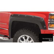Load image into Gallery viewer, Bushwacker 16-18 Chevy Silverado 1500 Fleetside Pocket Style Flares 4pc 78.8/97.8in Bed - Black Fender Flares Bushwacker

