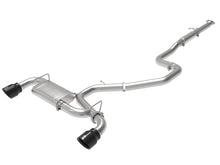Load image into Gallery viewer, aFe Takeda Exhaust Cat-Back 19-20 Hyundai Veloster N 304SS Black Dual Tips Exhaust Catback aFe
