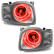Load image into Gallery viewer, Oracle Lighting 02-04 Nissan Xterra SE Pre-Assembled LED Halo Headlights -Red SEE WARRANTY Headlights ORACLE Lighting   
