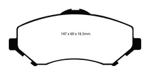 Load image into Gallery viewer, EBC 08-11 Chrysler Town &amp; Country 3.3 Greenstuff Front Brake Pads Brake Pads - Performance EBC   
