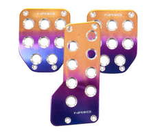 Load image into Gallery viewer, NRG Aluminum Sport Pedal M/T - Purple/Titanium Fade Pedal Covers NRG
