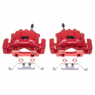 Power Stop 1995 BMW 740i Rear Red Calipers - Pair | S1886