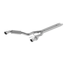 Load image into Gallery viewer, MBRP 15-17 Ford Mustang GT 5.0 3in Cat Back Dual Split Rear Race Version 4.5in Tips - Aluminized Catback MBRP
