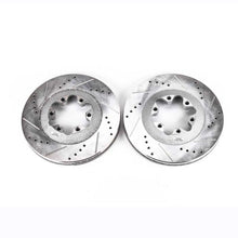 Load image into Gallery viewer, Power Stop 09-12 Chevrolet Colorado Front Evolution Drilled &amp; Slotted Rotors - Pair Brake Rotors - Slot &amp; Drilled PowerStop
