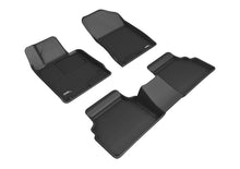 Load image into Gallery viewer, 3D MAXpider 20+ Hyundai Sonata Kagu 1st &amp; 2nd Row Floormats - Black Floor Mats - Rubber 3D MAXpider   

