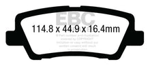 Load image into Gallery viewer, EBC 12+ Cadillac ATS 2.0 Turbo Greenstuff Rear Brake Pads Brake Pads - Performance EBC   
