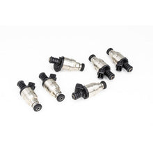 Load image into Gallery viewer, DeatschWerks Universal 1800cc Low Impedance 14mm Upper Injector - Set of 6 Fuel Injector Sets - 6Cyl DeatschWerks

