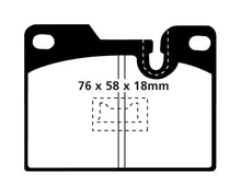 Load image into Gallery viewer, EBC 79-88 Porsche 924 2.0 Turbo Yellowstuff Rear Brake Pads Brake Pads - Performance EBC   
