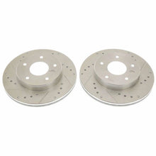 Load image into Gallery viewer, Power Stop 78-81 Pontiac Firebird Rear Evolution Drilled &amp; Slotted Rotors - Pair Brake Rotors - Slot &amp; Drilled PowerStop

