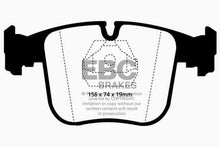 Load image into Gallery viewer, EBC 91-93 BMW 850 5.0 Redstuff Front Brake Pads Brake Pads - Performance EBC   
