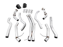 Load image into Gallery viewer, AWE Tuning Audi B9 RS5 Sportback Track Edition Exhaust- Non Resonated - Diamond Black RS-Style Tips Axle Back AWE Tuning   
