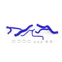 Load image into Gallery viewer, Mishimoto 2016+ Chevrolet Camaro 2.0T w/HD Cooling Package Silicone Radiator Hose Kit - Blue Hoses Mishimoto
