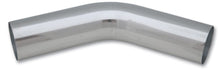 Load image into Gallery viewer, Vibrant 3.25in O.D. Universal Aluminum Tubing (45 Degree) 3.25in CLR 5in Leg Length Aluminum Tubing Vibrant
