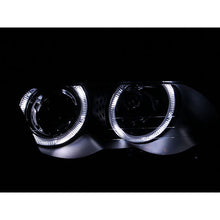 Load image into Gallery viewer, ANZO 1999-2001 BMW 3 Series E46 Projector Headlights w/ Halo Black (CCFL) Headlights ANZO
