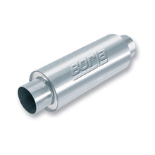 Load image into Gallery viewer, Borla 3.5in Tubing x 6.25in Diameter x 24in Length Multi-Core Center/Center Round Racing Muffler Muffler Borla

