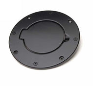 Rampage 2007-2018 Jeep Wrangler(JK) Billet Style Gas Cover - Black Fuel Caps Rampage