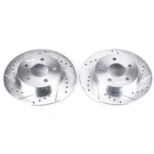 Load image into Gallery viewer, Power Stop 05-08 Chevrolet Cobalt Rear Evolution Drilled &amp; Slotted Rotors - Pair Brake Rotors - Slot &amp; Drilled PowerStop
